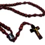 Terço Nossa Senhora de Fátima Madeira Vermelha