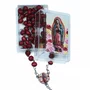 Terço de Nossa Senhora Guadalupe Perfumado Caixa 8 mm