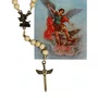 Terço Oração de São Miguel Arcanjo Marfim