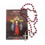 Terço Oração Santa Chagas de Jesus Perfumado - 8 mm