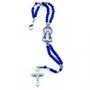 Terço Pulso de Nossa Senhora Aparecida Azul - 4 mm