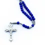 Terço Pulso de Nossa Senhora Aparecida Azul - 4 mm