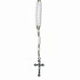 Terço Pulso de Nossa Senhora Aparecida Perola Branca