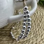 Terço Pulso de Nossa Senhora Aparecida Prata - 6 mm