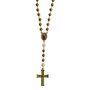 Terço de São Miguel Arcanjo Dourado - 8 mm