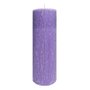 Vela Altar e Advento 20 cm x 7 cm Roxa Texturizada