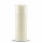 Vela Advento Branca para Altar - 20 x 7 cm