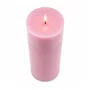 Vela Advento Rosa para Altar - 20 x 7 cm