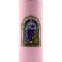 Vela Advento Rosa para Altar Nascimento Colorido - 20 x 7 cm 
