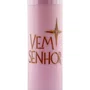 Vela Advento Rosa para Altar Vem Senhor - 20 x 7 cm 