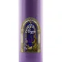 Vela Advento Roxa para Altar Nascimento Colorido - 20 x 7 cm 