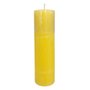 Vela Altar 15 cm x 7 cm Amarela Texturizada