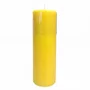 Vela Altar 17 cm x 5.7 cm Amarela