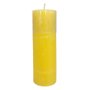Vela Altar 17 cm x 5.7 cm Amarela Texturizada
