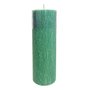 Vela Altar e Advento 20 cm x 7 cm Verde Texturizada