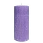 Vela Altar e Advento 20 cm x 9 cm Roxa Texturizada