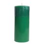 Vela Altar e Advento 20 cm x 9 cm Verde
