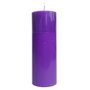 Vela Altar e Advento 25 cm x 9 cm Roxa