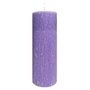 Vela Altar e Advento 25 cm x 9 cm Roxa Texturizada