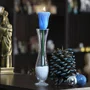 Vela Botão de Rosa Azul