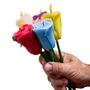 Vela Botão de Rosa Branca