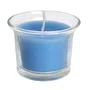 Vela Decorativa Vidro Azul - 5 cm x 6 cm