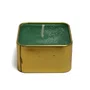 Vela Lata Quadrada Verde Perfumada - 6 cm x 3 cm