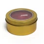 Vela Lata Redonda Vermelha Perfumada - 7 cm x 3 cm