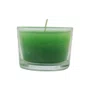 Vela Vidro Decorativa Verde - 5,5 cm x 7,5 cm