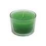 Vela Vidro Decorativa Verde - 5,5 cm x 7,5 cm