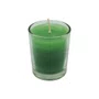 Vela Vidro Decorativa Verde - 6 cm x 5 cm
