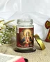 Vela Vidro Perfumada Imaculado Coração de Maria