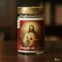 Vela Vidro Perfumada Sagrado Coração de Jesus