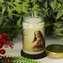 Vela Vidro Perfumada Santa Teresinha