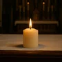 Vela Votiva Mini Branca